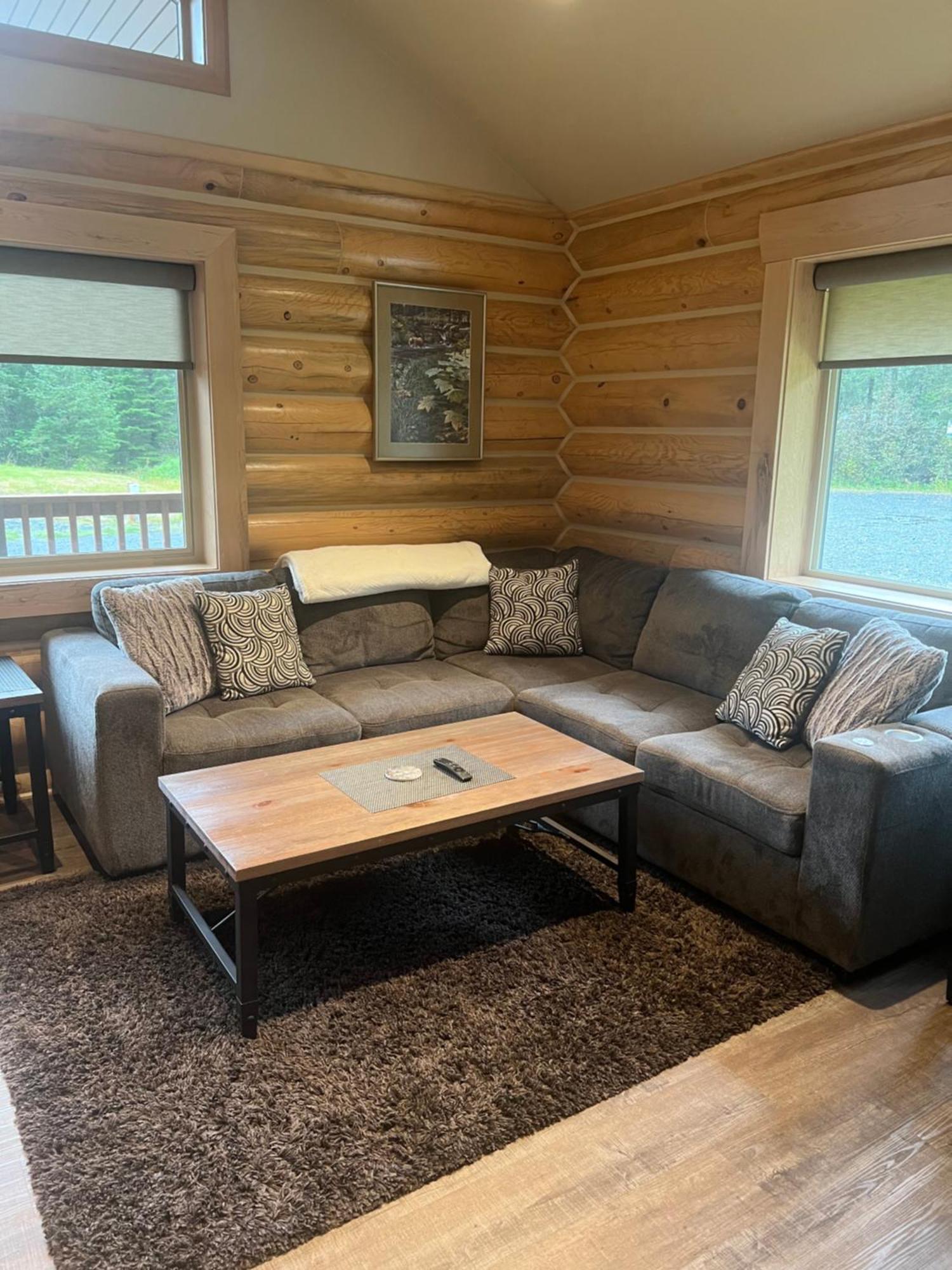 Clear Creek Cabin Seward Exterior foto